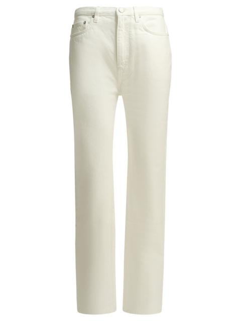 Loulou de Saison Loulou De Saison Jude Jeans White Women