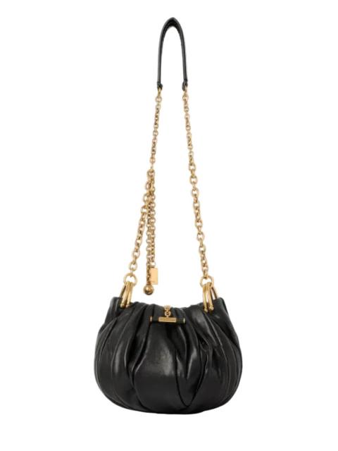 Chloé Plissé Shoulder Bag in Black