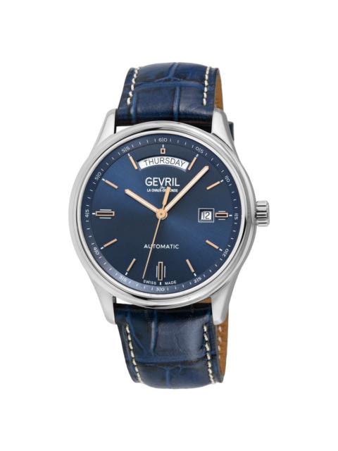 Other Designers Gevril Excelsior Automatic Blue Dial Men's Watch 48202