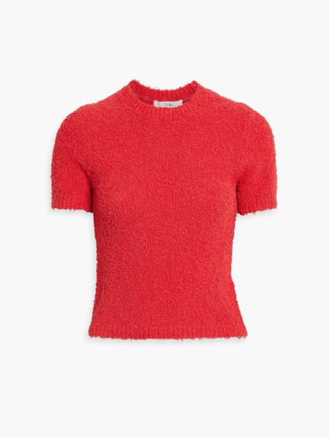 Tibi Cotton-blend terry top