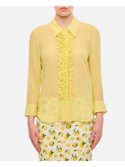 Stella McCartney Stella Mccartney Women Ruffled Slim Shirt