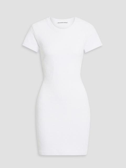 Alexander Wang Jacquard-knit mini dress