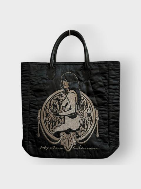 Hysteric Glamour RARE! 2000s Hysteric Glamour Exotic Nude Girl Nylon Tote Bag