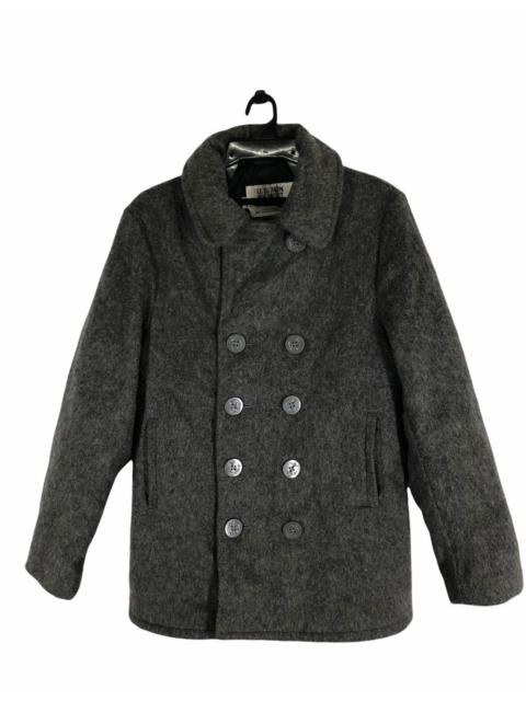 Other Designers Vintage - Schott NYC US 740N Pea Jacket Peacoat Wool Double Ted