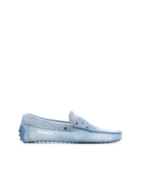 Tod's Gommino denim driving shoes