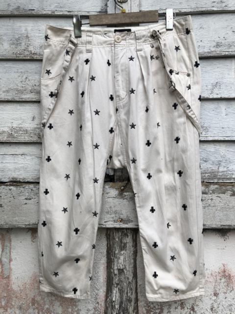 Other Designers Japanese Brand - World Wide Love Cross Star Embroided Lanyard Short