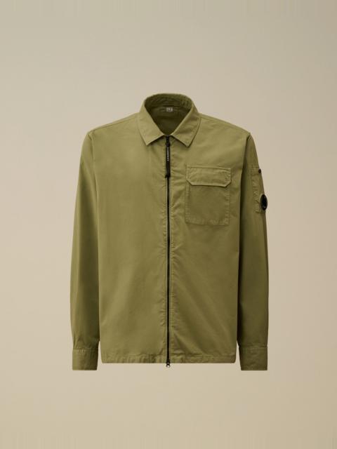 C.P. Company Organic Gabardine Zipped Overshirt