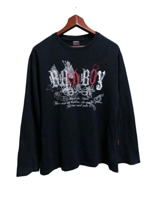 Other Designers Vintage - Bad Boy Printed Big Logo Longsleeve T-shirt