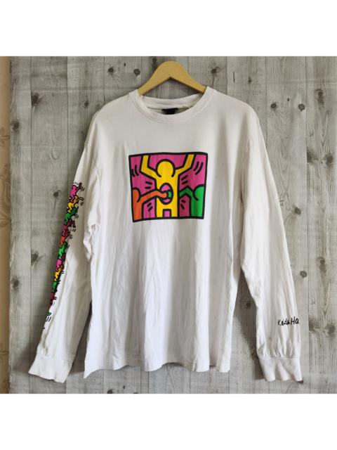 Other Designers Keith Haring X H&M Long Sleeves Printed TShirt