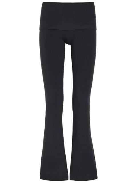 SKIMS Skims Stretch-cotton Foldover Pants