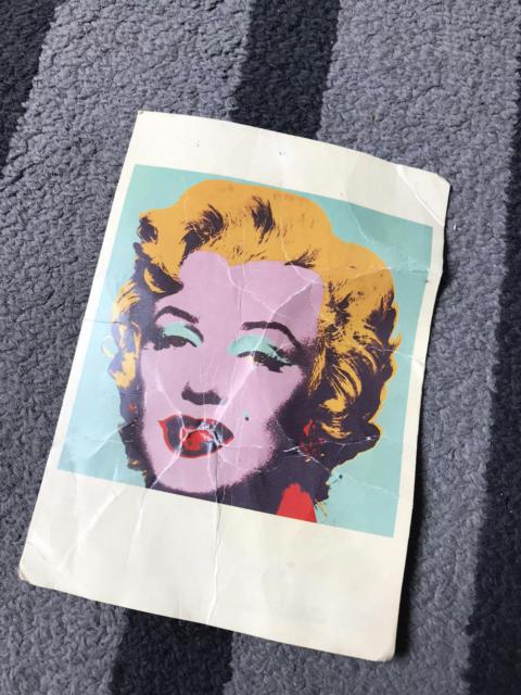 Other Designers Vintage 1967 Marilyn Manroe Andywarhol Art Postcard