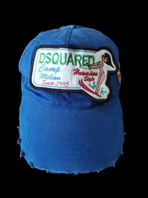 DSQUARED2 🔥Distressed Design🔥 DSQUARED2 Hats Hawaiian Style