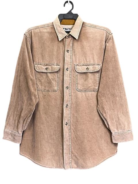 SUGAR CANE VINTAGE SUGARCANE CORDUROY FLANNEL BUTTON UPS SHIRT