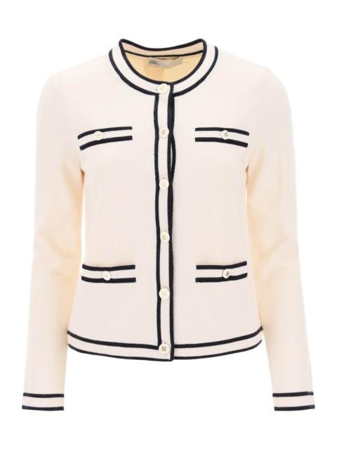 Tory Burch - Tory Burch kendra merino wool cardigan