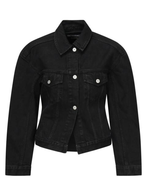 JACQUEMUS DE-NIMES DENIM JACKET WITH BELT