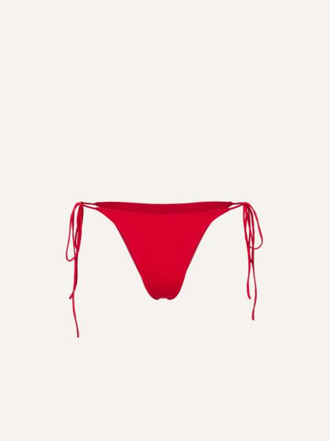 MAGDA BUTRYM String tie swim bottom in red