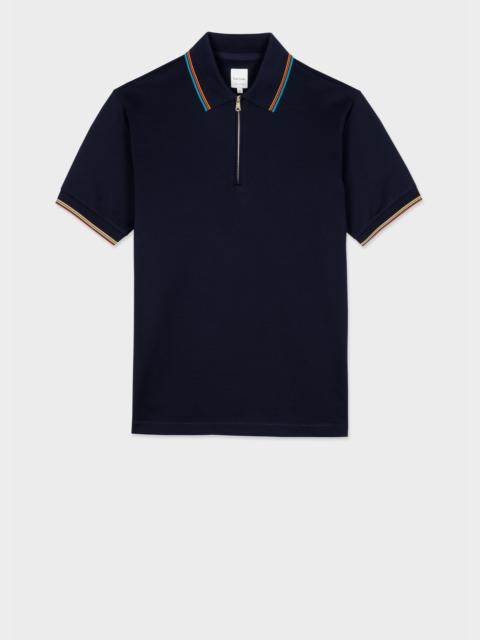 Paul Smith Stripe Trim Polo Shirt