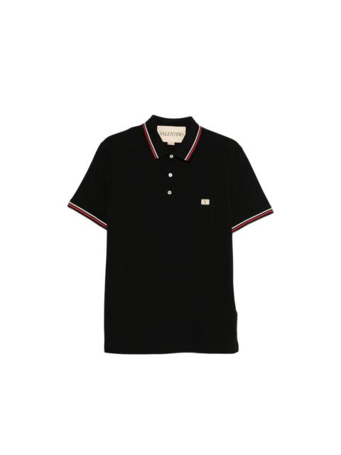 Valentino Valentino Black Polo Shirts Men