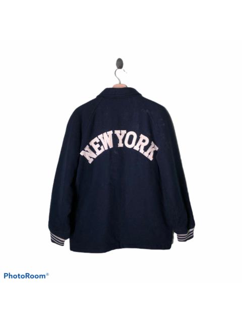 Other Designers Japanese Brand - 🔥NY EMBROIDERY VARSITY BOMBER JACKET