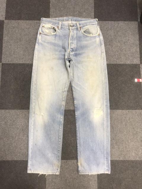 Other Designers Vintage Levis 501 Light wash Distressed Jeans