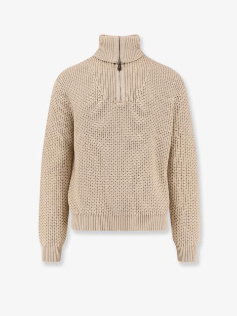 Loro Piana Loro Piana Men Linen, Virgin Wool, Cashmere And Silk Blend Sweater