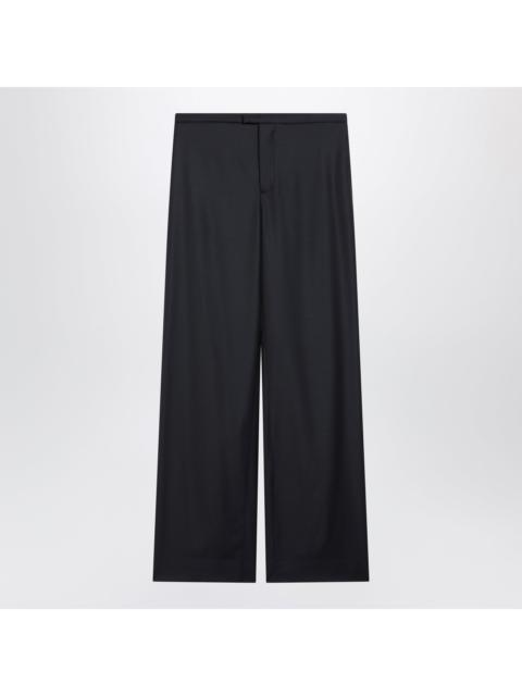 GUCCI Gucci Blue Lightweight Wool Trousers Women