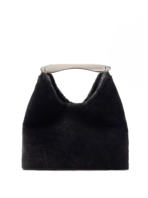 Elleme Boomerang Shearling Montone Black - Silver