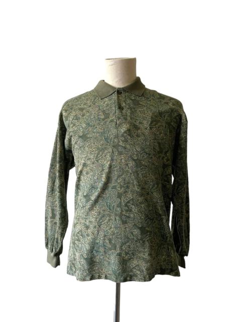 Other Designers Vintage Christian Mode Polo Paisley Design