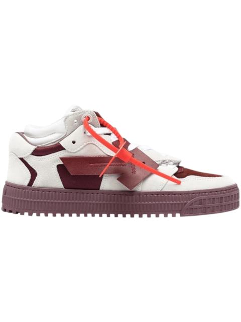 Off-White OFF-WHITE 3.0 Floating Arrow White Burgundy (Women's)