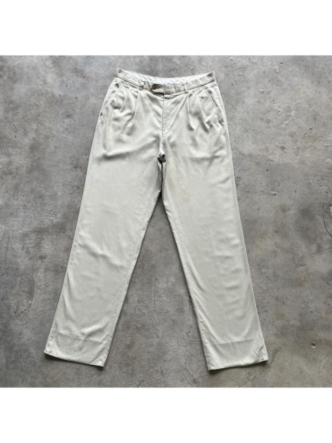 Other Designers Vintage - Vintage Burberry London Cream Trousers Casual Pants W30