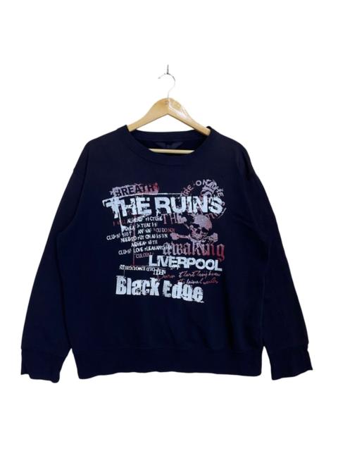 Other Designers Vintage - The Run A Making Liverpool Black Edge Crewneck Sweatshirt