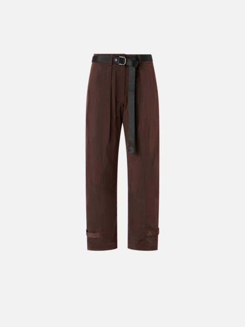 PINKO LOOSE-FIT TROUSERS WITH BELT
