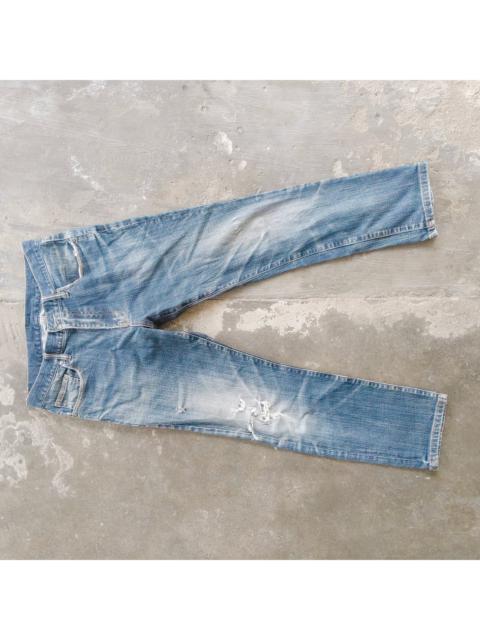 Other Designers Vintage - Top Value Faded Distressed Denim Trousers Pants