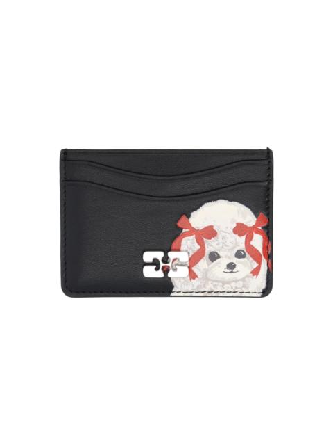 GANNI Leather Card Holder