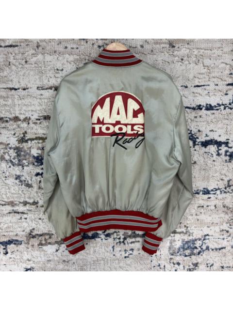 Other Designers Vintage 90s Mac Tool Racing Big Logo Bomber Jacket