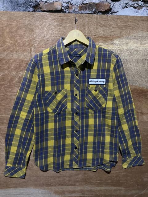 Other Designers Japanese Brand - 💸BINDING OFFER💸 WORLDWIDELOVE NIGHTOUT ON BACK FLANNELSHIRT
