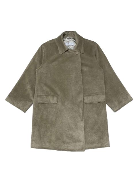 Max Mara Max Mara Made in Italy One Button Wool Coat