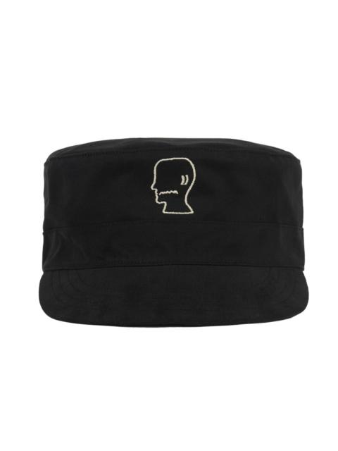 BRAIN DEAD Bandana Back Pillbox Hat - Black