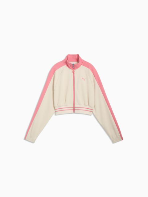 PUMA T7 Women's Cropped Track Jacket