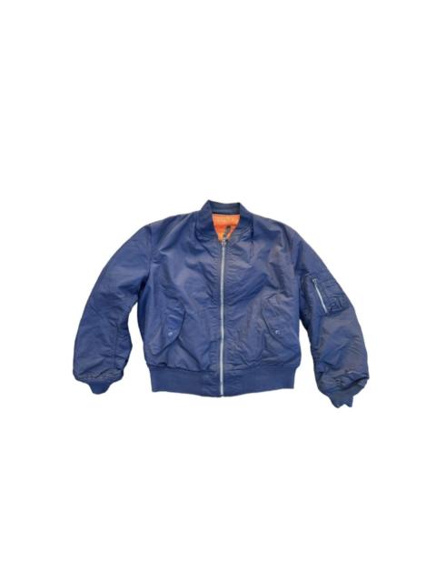 ALPHA INDUSTRIES VTG Distress Alpha Industries Bomber Jacket