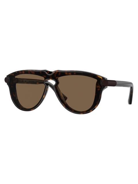Burberry Burberry Brown Pilot Men's Sunglasses BE4427 300273 136