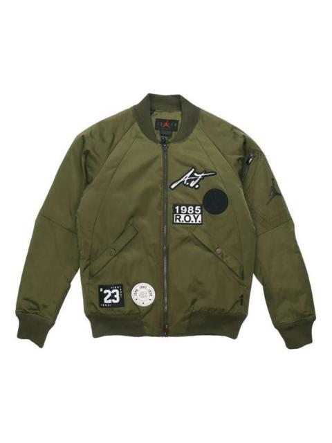 Jordan Air Jordan MA-1 Patch Logo Jacket Green CK1358-395