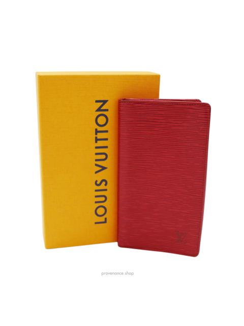 Louis Vuitton Long Wallet - Red Epi Leather