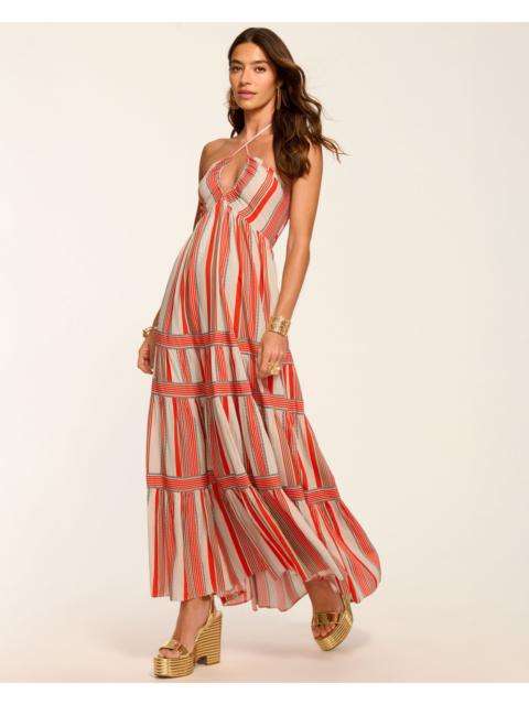 RAMY BROOK Phyllis Halter Coverup Maxi Dress