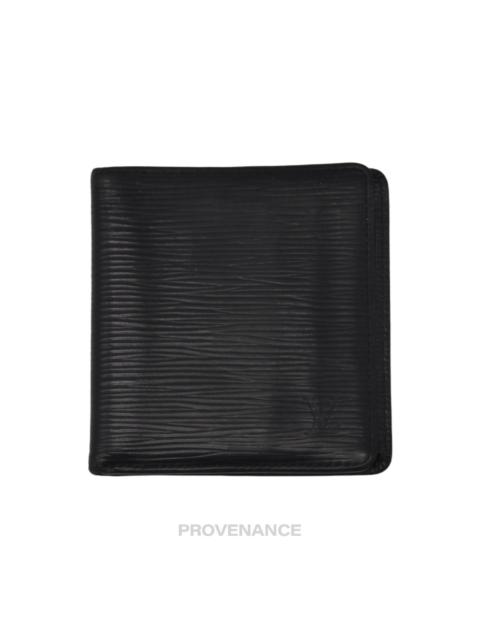 Louis Vuitton Louis Vuitton 6CC Bifold Wallet in Black Epi Noir Leather