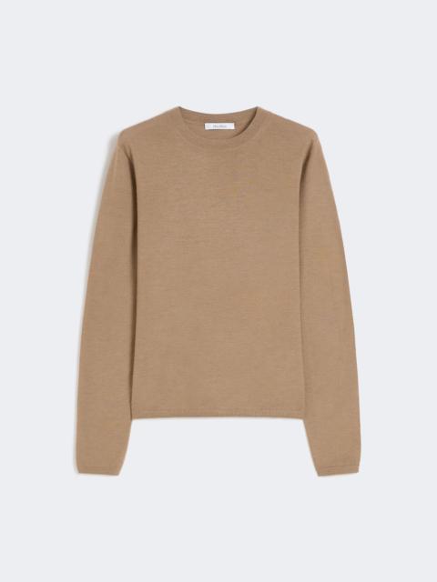 Max Mara Cashmere yarn sweater - HAZELNUT BROWN