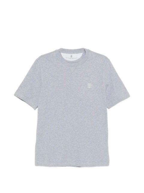 Brunello Cucinelli Crew-Neck T-Shirt With Logo