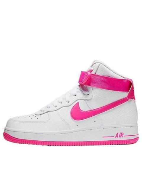 Nike (WMNS) Nike Air Force 1 High 'White Fuchsia' 334031-110