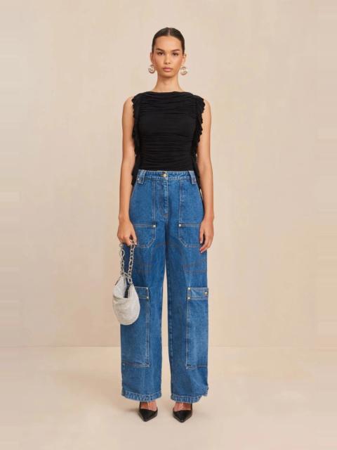 Cult Gaia Nakia Top Black