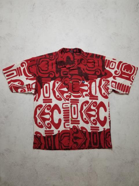 Other Designers Quiksilver - Vintage Quicksilver Crazy Hawaiian Aloha Button Shirt